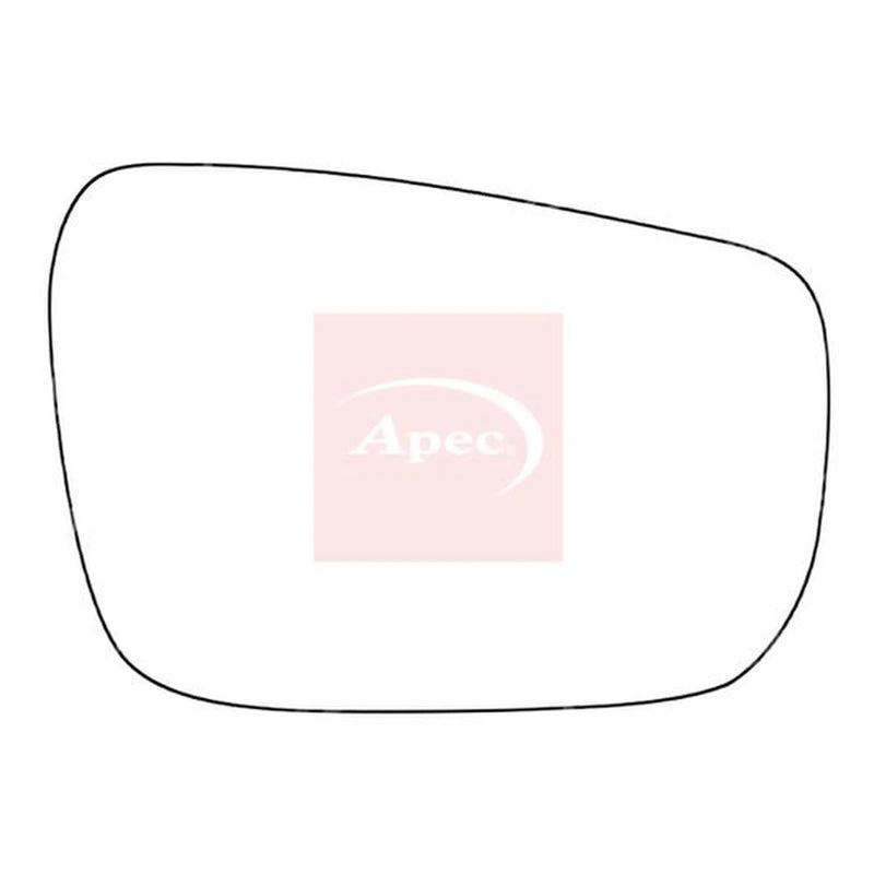 Apec Exterior Wing Mirror Glass Right AMS2674