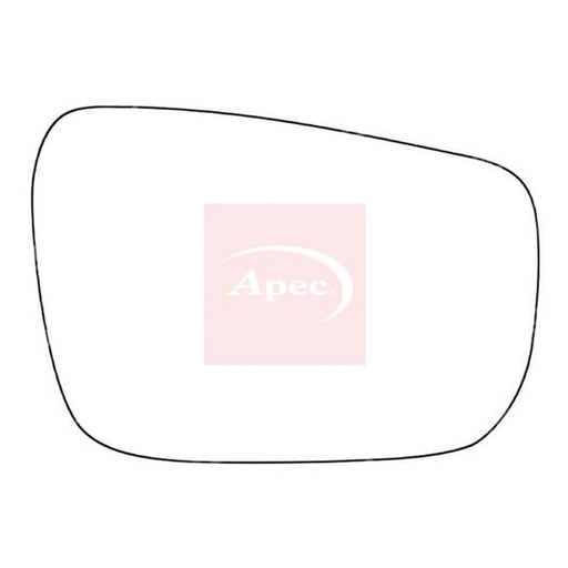 Apec Exterior Wing Mirror Glass Right AMS2674