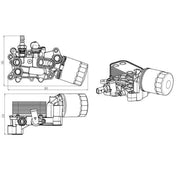 NRF Oil Filter Housing 31845