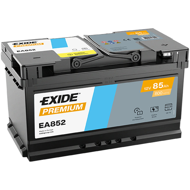 Exide Battery 12V 85Ah 800A EA852