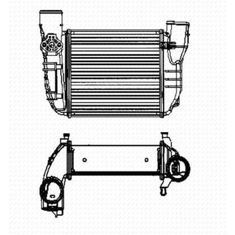 NRF Intercooler (Charge Air Cooler) 30756