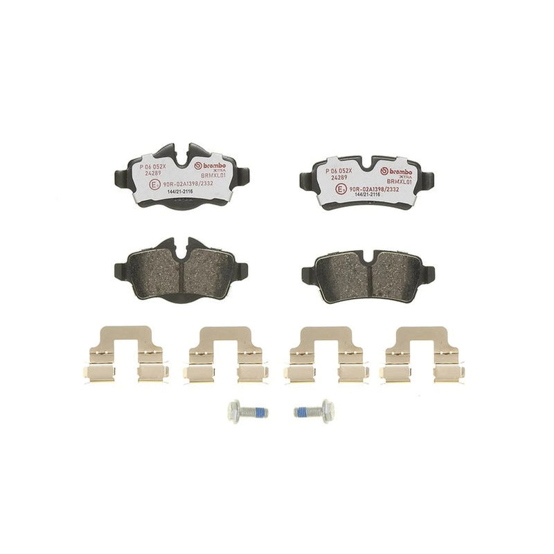 Brembo 4 x Rear Brake Pad Set P06052X