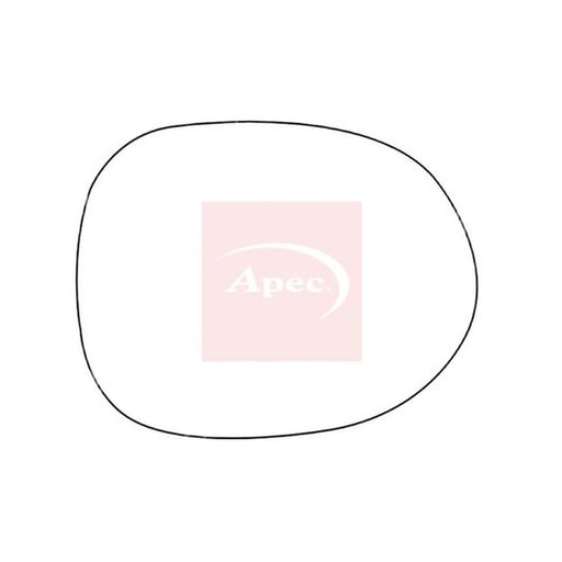 Apec Exterior Wing Mirror Glass both sides AMS2728