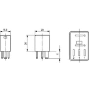 Bosch Main Power Relay 0 332 207 402