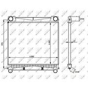 NRF Intercooler (Charge Air Cooler) 30911