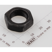 Sealey M14 x 1.50 fine pitch half nut black