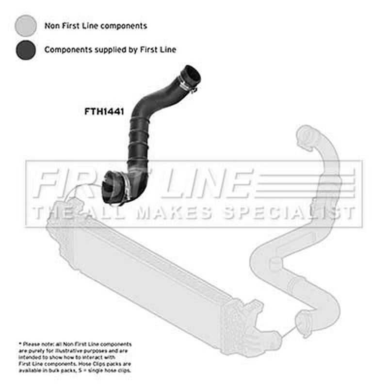First Line Intercooler Turbo Charge Air Hose FTH1441
