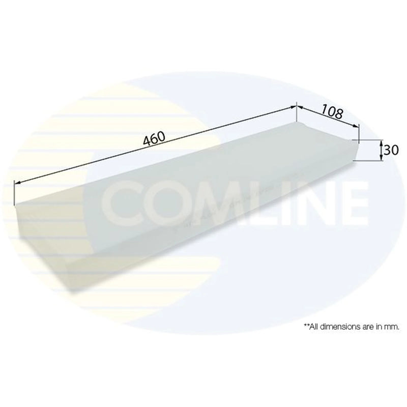 Comline Cabin Air Filter (Pollen Filter) EKF252