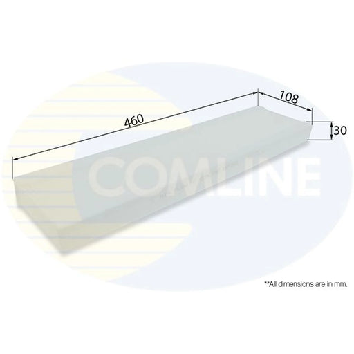 Comline Cabin Air Filter (Pollen Filter) EKF252