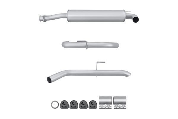 Hella 8LD 366 033-311 Rear Muffler