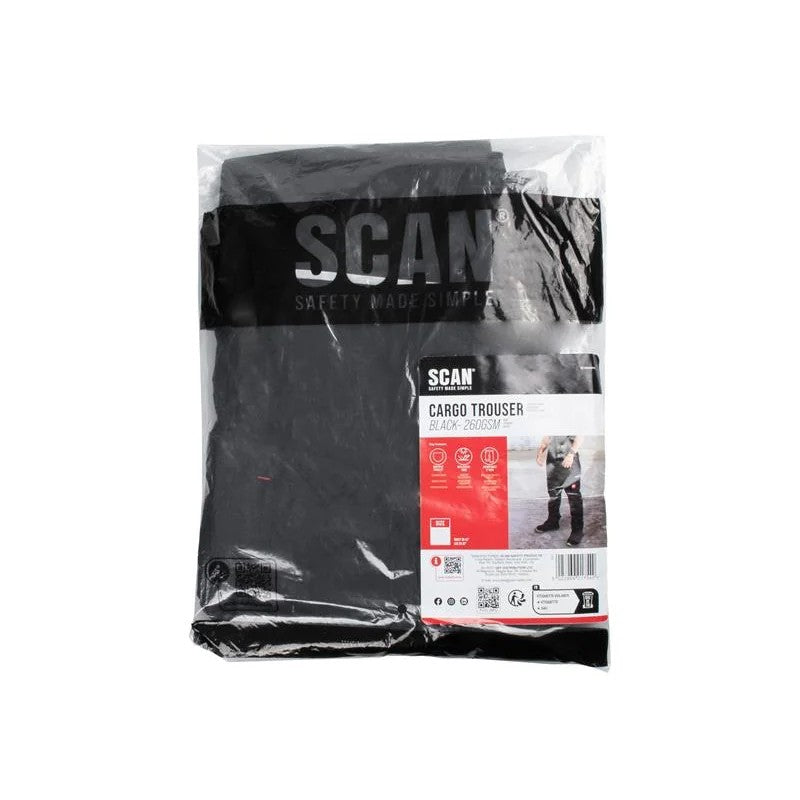 Scan Cargo Worker Trousers - S (30-32in) - SCAWWWTS