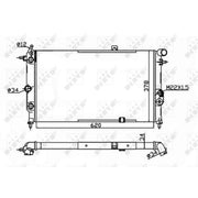 NRF Engine Radiator 58973A