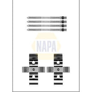 NAPA Brake Pad Accessory Fitting Kit Front NFK1198
