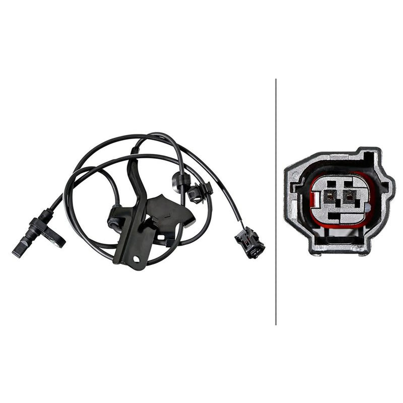 Hella ABS Wheel Speed Sensor Front 6PU 358 217-651