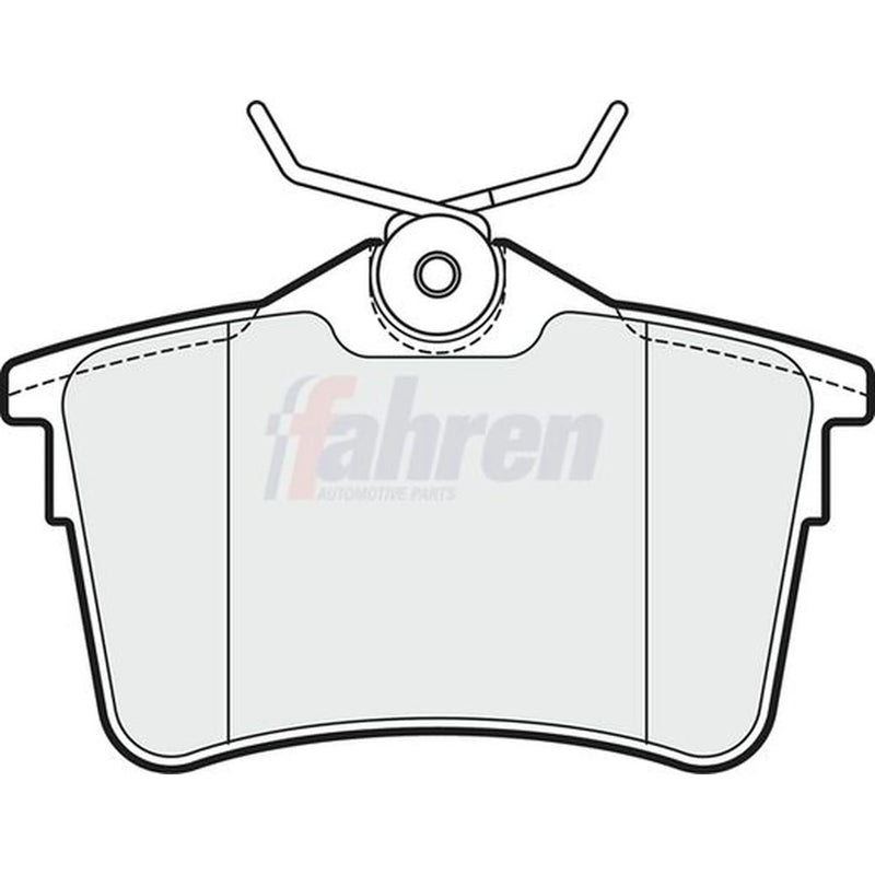 Fahren Rear Brake Pad Set FBP3247