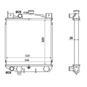 NRF Engine Radiator 53881