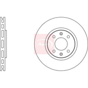 Apec 2 x Vented Front Brake Discs DSK2175