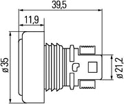 Hella 2BM 340 825-307 Auxiliary Direction Indicator