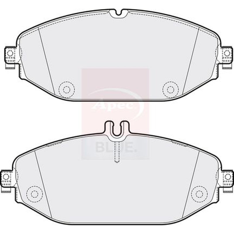 Apec Front Brake Pad Set PD4282