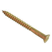 ForgeFix Wood Screw Slotted CSK Brass 1.1/2in x 6 ForgePack 12 - FPCSK1126BR
