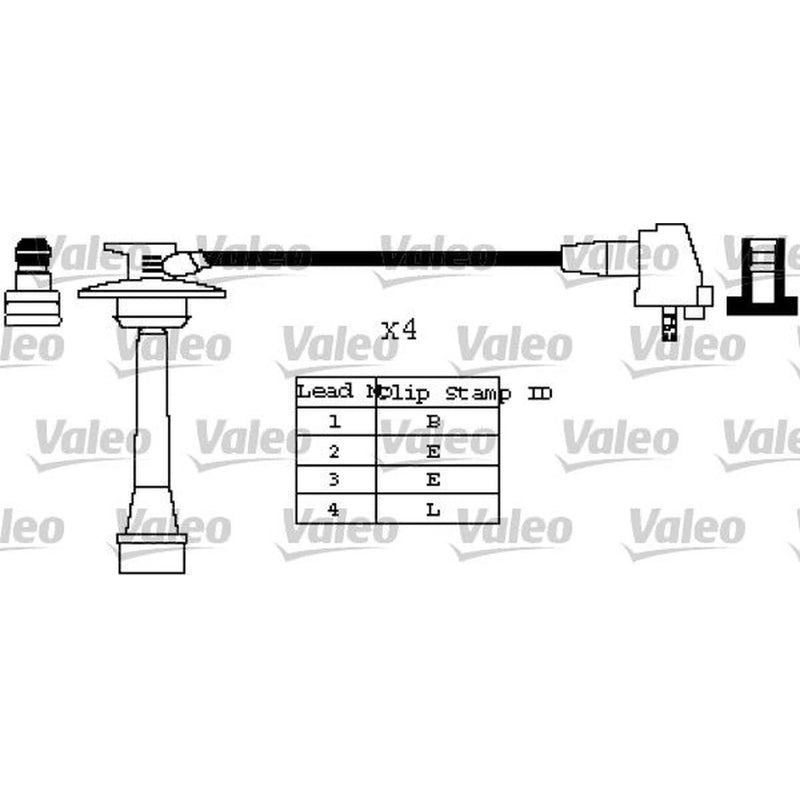 Valeo Ignition HT Lead Cable Kit 346419