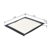 Bosch Cabin Air Filter (Pollen Filter) 1 987 432 263