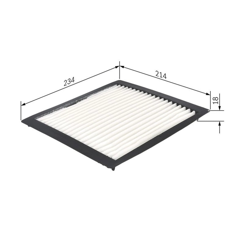 Bosch Cabin Air Filter (Pollen Filter) 1 987 432 263