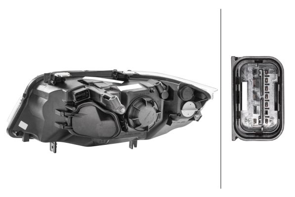 Hella Headlight Headlamp PY21W Right
