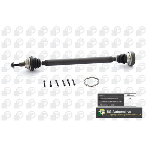 BGA CV Drive Shaft Driveshaft Front Right DS8101R