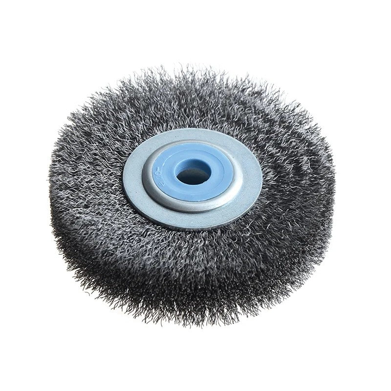 Lessmann Wheel Brush D80mm x W18-20 x 10 Bore Steel Wire 0.20 - 312.142