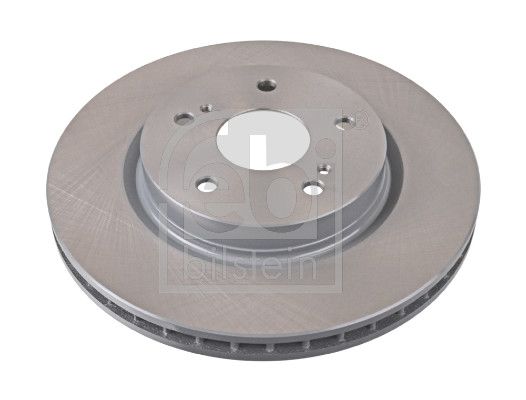 Febi 2 x Brake Disc Set Internally Vented Front