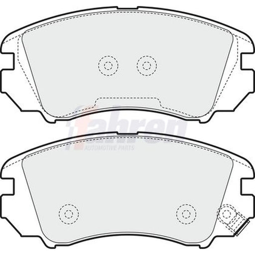 Fahren Front Brake Pad Set FBP3572