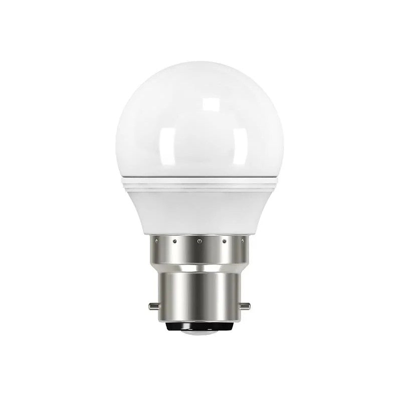 Energizer® LED BC (B22) Opal Golf Non-Dimmable Bulb, Warm White 470 Im 5.2W