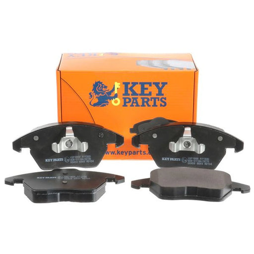 Key Parts 4 x Front Brake Pad Set KBP1888