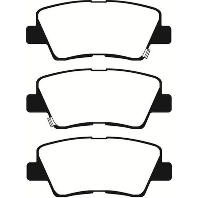 Abtex Rear Brake Pad Set PLU2275