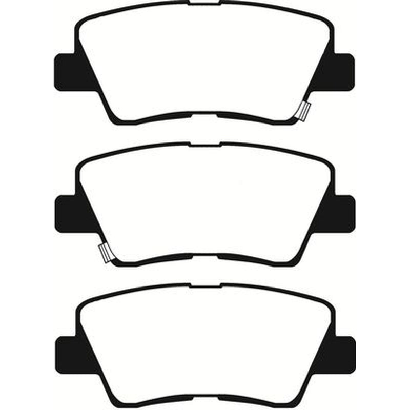 Abtex Rear Brake Pad Set PLU2275