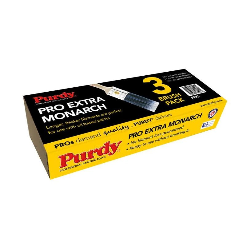 Purdy® Pro-Extra® Monarch™ Brush Set, 3 Piece - PEX1