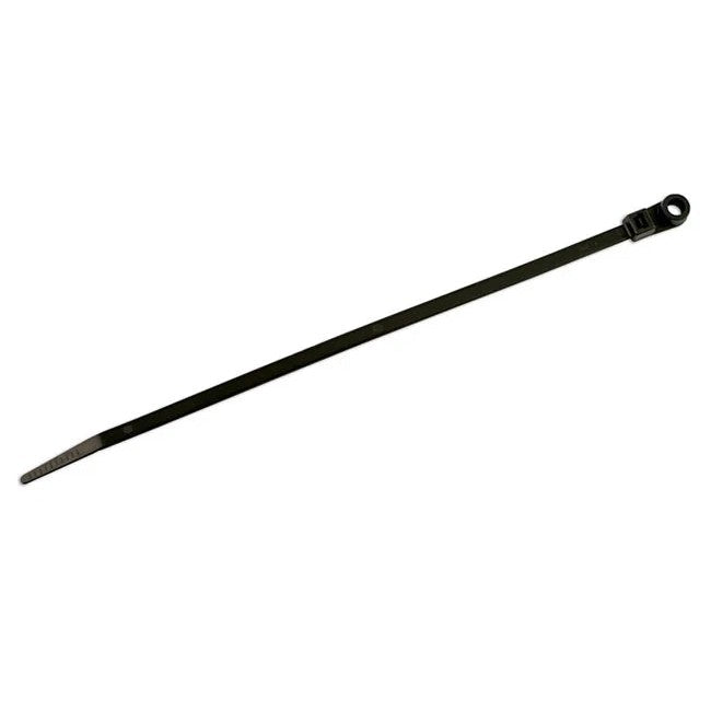 Connect Mounting Head Black Cable Tie 400mm x 7.6mm 100pc - CPL