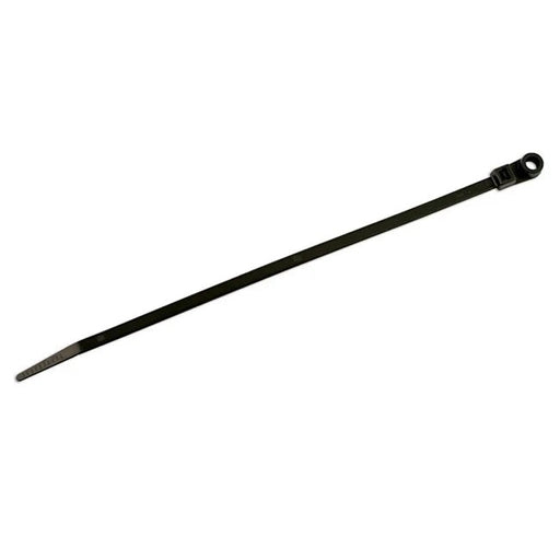 Connect Mounting Head Black Cable Tie 200mm x 4.8mm 100pc - CPL