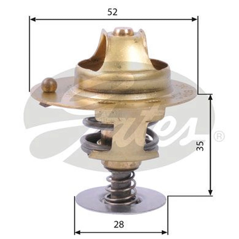 Gates Thermostat,Coolant TH14178G1