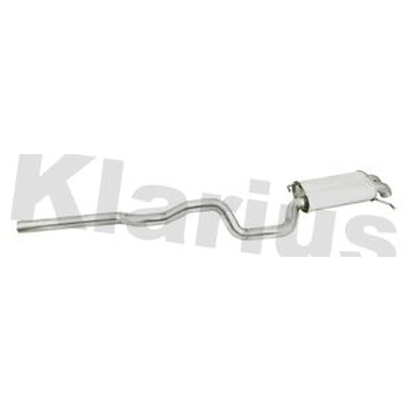 Klarius Box With Tail Pipe Rear VW621X