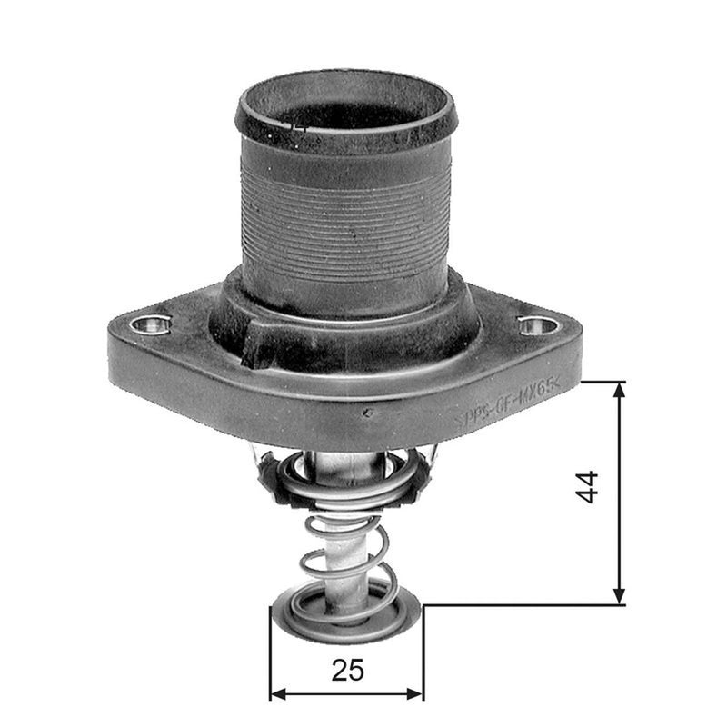Gates Thermostat,Coolant TH24989G1