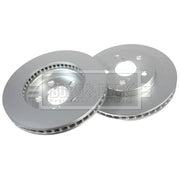 Borg & Beck 2 x Vented Front Brake Discs BBD5538