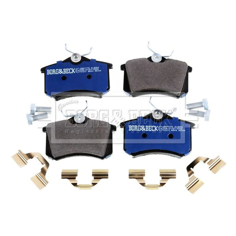 Borg & Beck Rear Brake Pad Set BBP1778