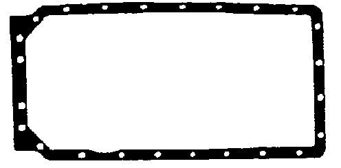 BGA Oil Sump Gasket Wide 2mm Thick