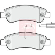Apec Rear Brake Pad Set PAD2037