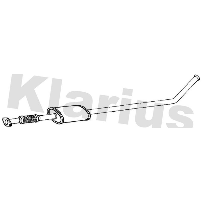 Klarius Box With Centre Pipe Centre KA80Q