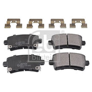 Febi Rear Brake Pad Set 116147