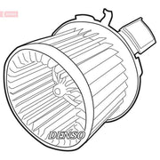Denso Heater Blower Fan DEA21004