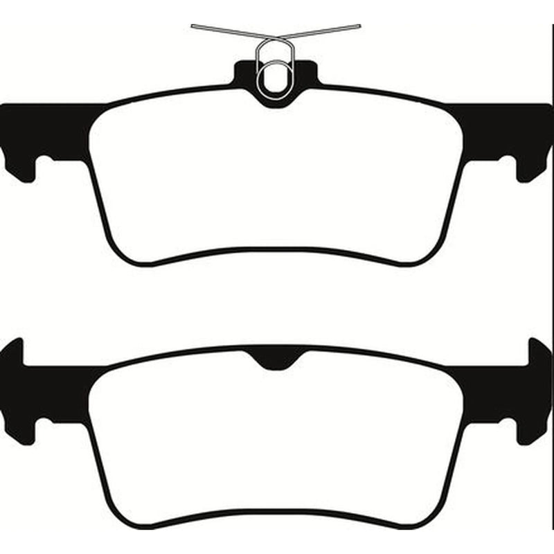 Abtex Rear Brake Pad Set PLU4628